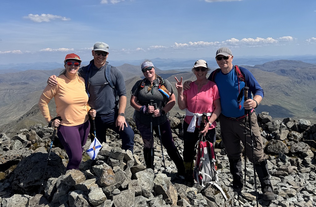 Family Hiking Ben More